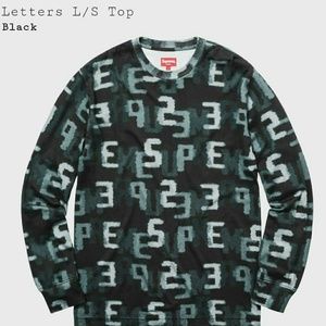 SUPREME LONG SLEEVE SWEATSHIRT